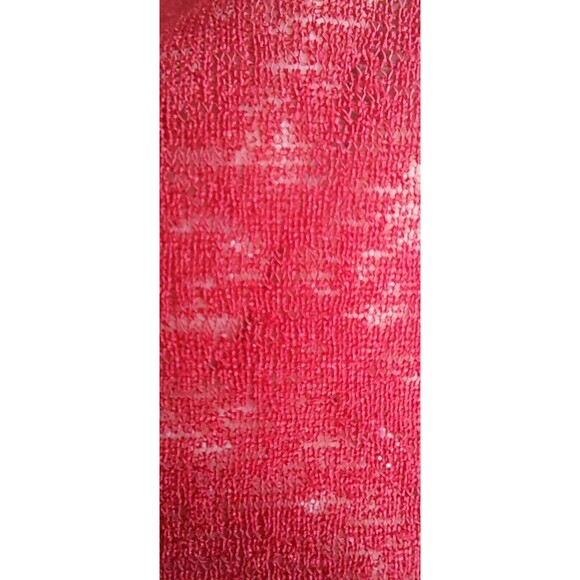 Umgee Darker Red Kimono/Cardigan with Animal Print Trim NWT S/M Sheer - Picture 7 of 8